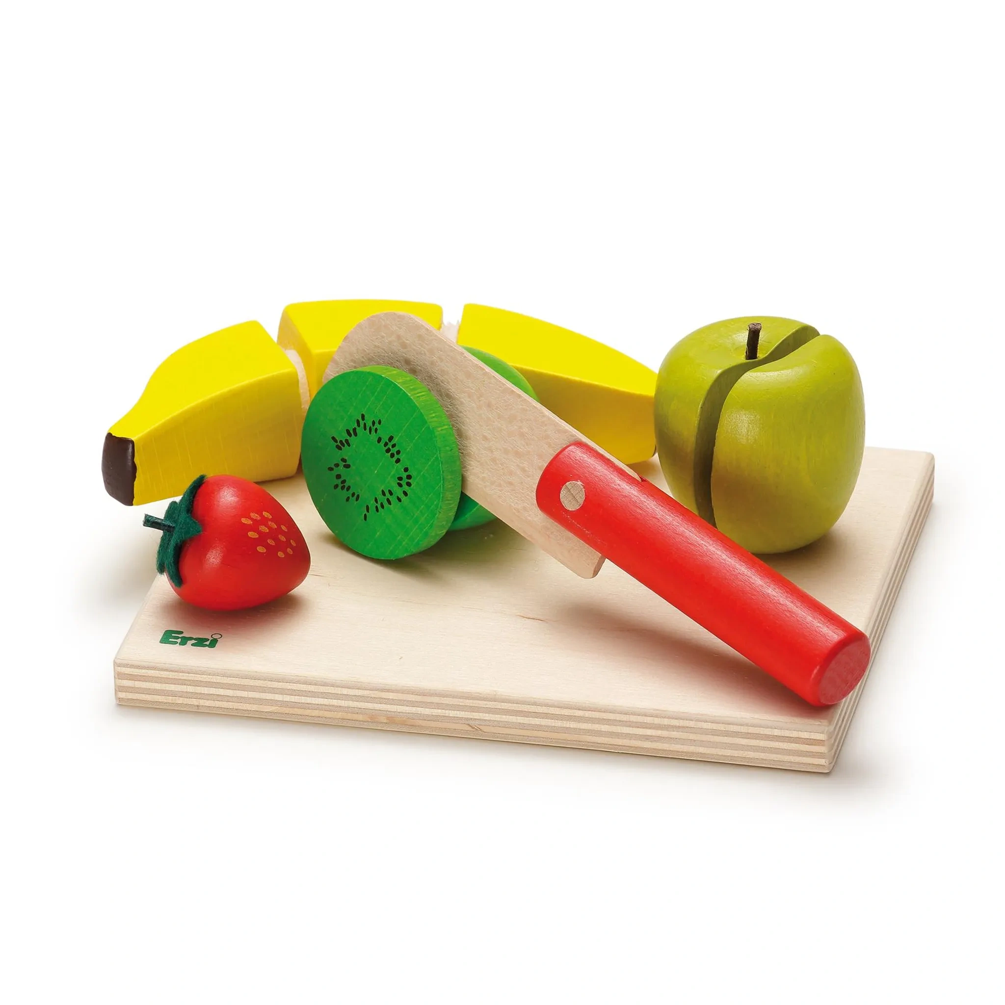 Erzi Schneidset „Obstsalat“ – Holzspielzeug, 6-teilig Erzi Schneidset „Obstsalat“ – Holzspielzeug, 6-teilig