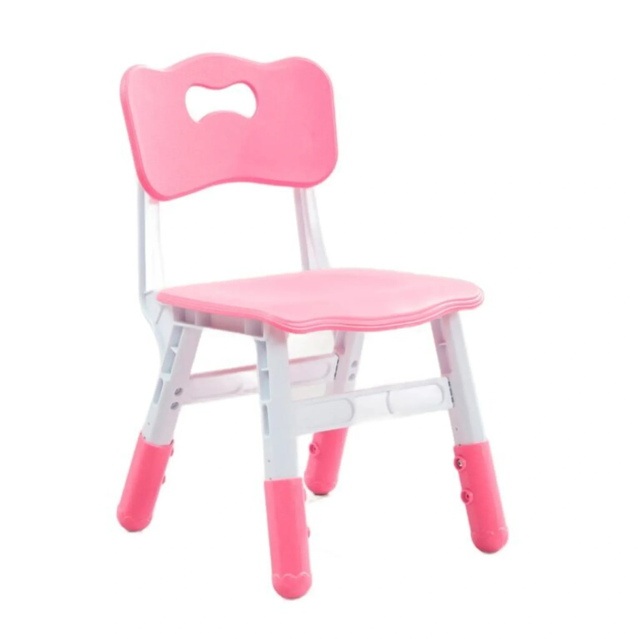Kinderstuhl „Liyou“ – Rosa, höhenverstellbar, Kunststoff Kinderstuhl „Liyou“ – Rosa, höhenverstellbar, Kunststoff
