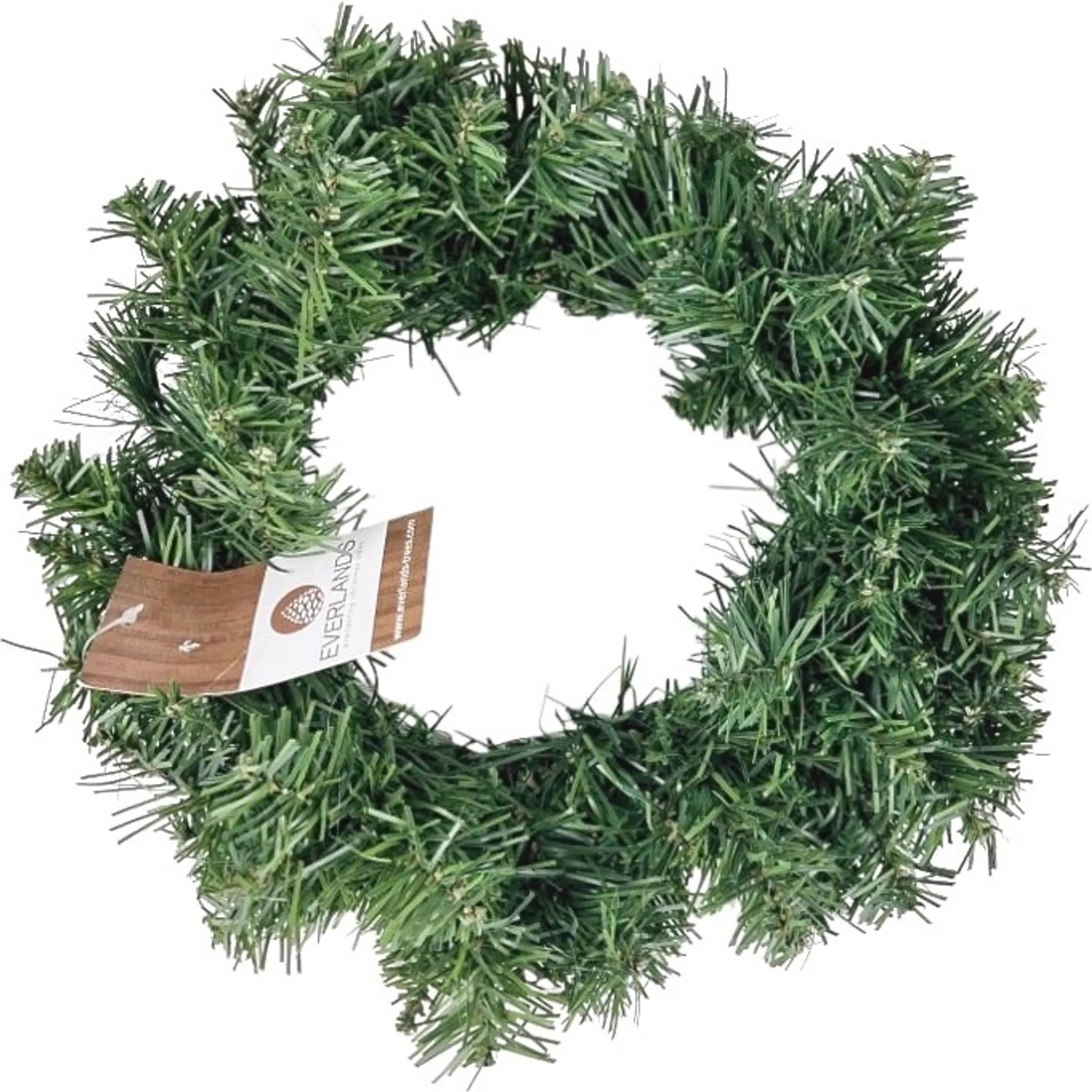 Künstlicher Tannenkranz 35 cm „Imperial“ – Weihnachtskranz mit Softnadeln für Indoor & Outdoor, Grün