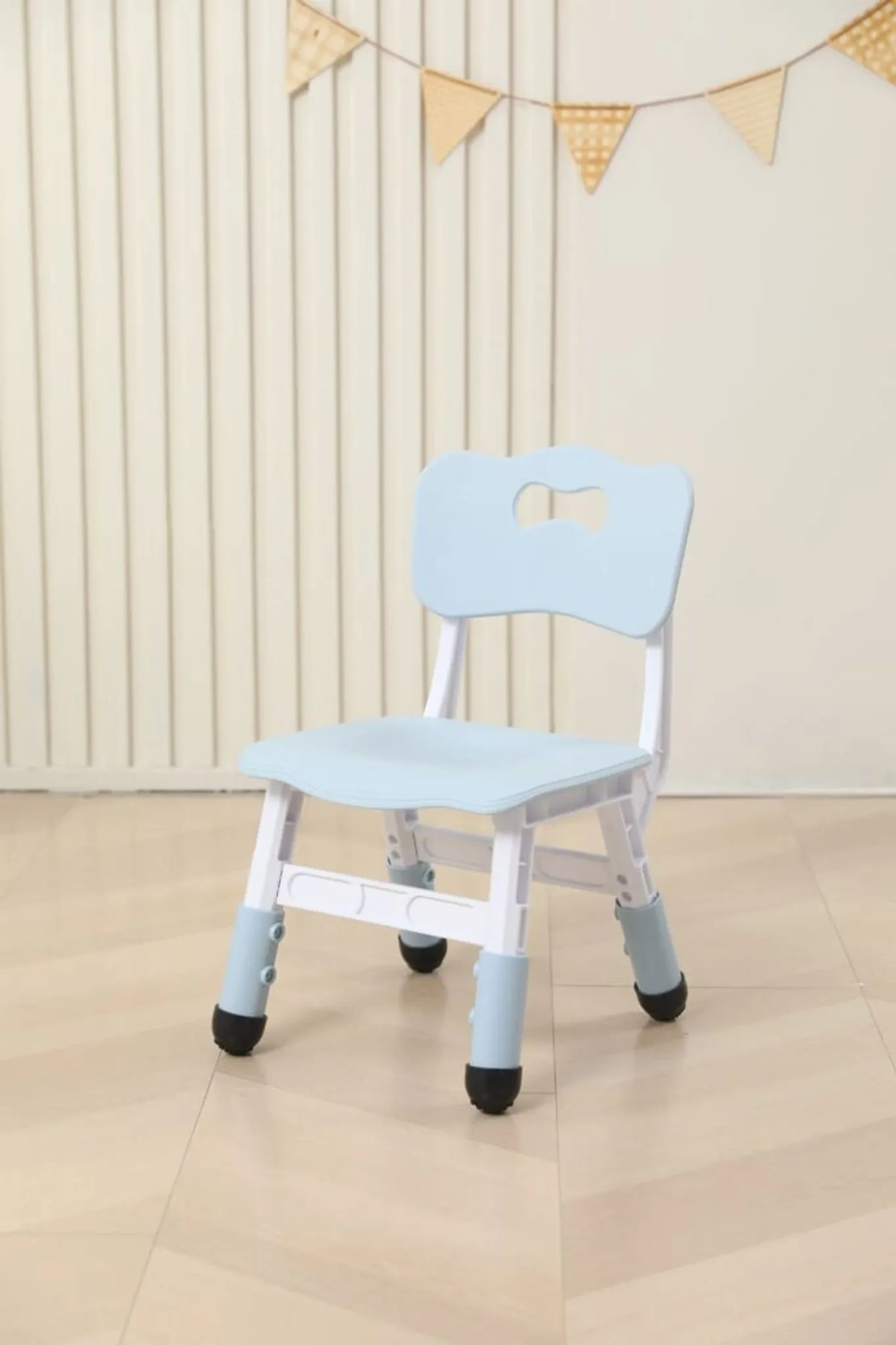 Kinderstuhl „Liyou“ – Blau, höhenverstellbar, Kunststoff Kinderstuhl „Liyou“ – Blau, höhenverstellbar, Kunststoff